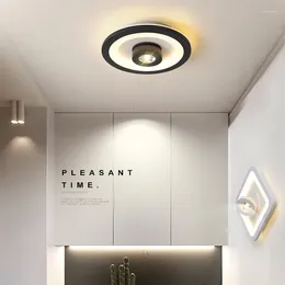 Ceiling Lights Corridor Lamp Modern Aisle Balcony Lighting 15W/13W Light Round Square Cloakroom Stairs