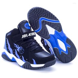 Basketball Shoes Children's Boys Autumn And Winter Sports Running Non-slip Rubber Sole Tennis Sneakers