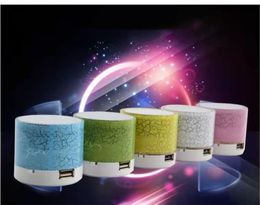 Bluetooth Speaker A9 Stereo Mini Speakers Portable Blue Tooth Subwoofer Music USB Player Laptop Crack Colorful Party Suppliesa02a33755692