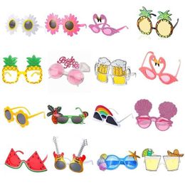 Sunglasses Flamingo Party Glasses Hawaii Party Sunglasses Beach Sunglasses Party Favour Drop Shipping d240429