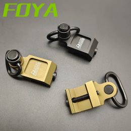 Accessories Tactical Gun CNC DD QD Sling Attachment Mount Metal AR15 M4 For 20mm Picatinny Rail Sling Mount Hunting Rifle Accessories