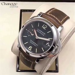 AAA Quality Watches Mens Automatic Titanium luxury watch Penerei Mens Watch Lumiinor Series Precision Steel Automatic Mechanical Mens Watch 01048 Watch Watc