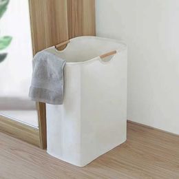 Storage Baskets Foldable Laundry Basket Storage Bucket Japanese Cotton Linen Fabric Waterproof Dirty Laundry Toy Storage Basket Dirty Clothes