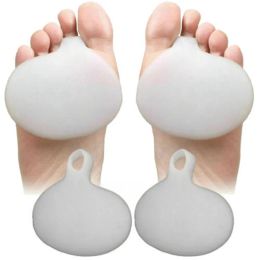 Accessories 2Pcs Gel pad For Sensitive feet Silicone Gel Metatarsal Pads for Shoes Sore Ball Foot Care Tool Feet Pain Shoes Forefoot