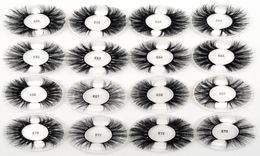 k E series real Mink eyelash Handmade Fluffy Eye Lashes 20mm 25mm sexy Lashes 5d eyelashes with private label7534491
