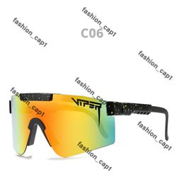 Pit Vipers Pitvipers New Original Pit Vipper Sport Google TR90 Polarized Sunglasses for Men Women Outdoor Windproof Eyewear 100% UV Mirrored Lens Gift Pit Vioers 475