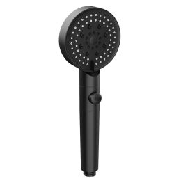 Set Water Saving Shower Head 6 Mode High Pressure Turbo Shower Adjustable Water Massage Eco Shower Bathroom Accessories