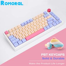 132 Keys PBT Keycaps Dye-Sublimation Cute Keycaps XDA Profile Custom Keycaps for 61648796104108Keyboard XDA Keycaps 240429