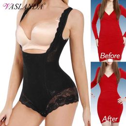 Women's Shapers Womens shaping waist trainer tight fitting clothing weight loss underwear seamless company bodybuilder Postpartum Fajas Y240429