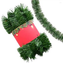 Decorative Flowers Christmas Garland Home Party Wall Door Decor Tree Ornaments For Stair Fireplace Xmas Decoration Supplies