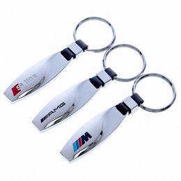 Hot Sales Trapezoidal Shape Car Keychain Custom Your Own Keyring Souvenir Key Holder