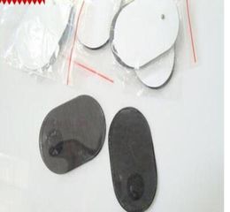 100pcslot good quality white Electrode Pads for Tens AcupunctureDigital Therapy Machine Massager2250553
