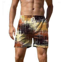 Men's Shorts Pants Sweatpants Holiday Beach Casual Elastic Waist Board Chino Drawstring Fitness Hiking Loose Short