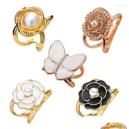Pins, Brooches Y1Ue Scarf Buckle Set Alloy Material Fastener Suitable For Clothing Drop Delivery Jewellery Dhvab
