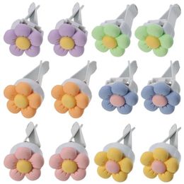 Pcs 6Color Daisy Flower Air Vent Car Clips Plastic 3 2.5cm Fresheners Mini Diffuser Clip