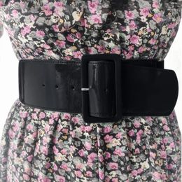 Belts Women'S Spring Summer Decorative Dress Wide Waist Seal Belt With Skirt Coat Waistband Elastic Leather Waist-Belt Female