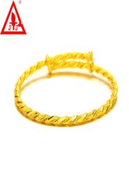 24K Gold Plated Bangles 2022 Arrival For Women And Men Luxury Fine Jewellery Limited Promotion Real Push Pull Bracelets39598807911004
