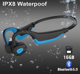 IP68 Waterproof Swimming K7 MP3 Player Bluetooth Headphones Sport Wireless Earphones Bone Conduction Headset Running Diving Earbud5101200