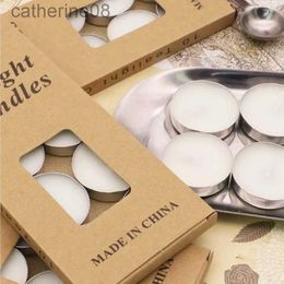 Candles 10pcs Smokeless Mini Tea Light Candles Set Safe Unscented Candles For Anniversary Dinners Wedding Valentines Day Decorations d240429