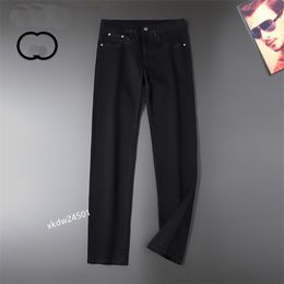 Designer for Men Pants Jeans Summer Hole Hight Quality Embroidery Purple Jean Denim Trousers Mens Purple Jeans B1