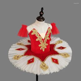 Stage Wear Children Ballet Dress Adult Dance Skirt Girl Practice Costume Women Gauze Performance Clothing Fluffy