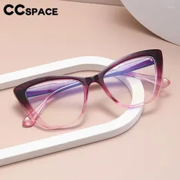 Sunglasses Frames 57417 Colourful Anti Blue Light Glasses Women Fashion Cat Eye Optical Spectacles Frame Myopia Prescription Eyeglass