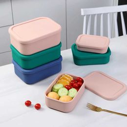 Bento Boxes Silicone Bento Box Made from Platinum LFGB German Silicone - Microwave Freezer and Oven safe - Lunch Snack and Food Container