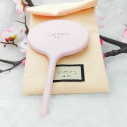 New Portable Heart-Shaped Mirror Hand-Held Portable Make-up Mirror Student Dormitory Mirror Buggy Bag Gift