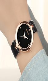 Rhinestone Women Watches Fashion Ladies Leather Bracelet Watch Casual Clock Femme Crystal Watch Women8915599