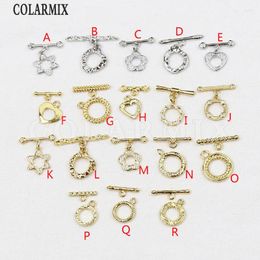 Pendant Necklaces 10 Pieces Multi Design Jewellery Clasp Fashion Accessories Flower Heart Circle Shape Handmade Necklace