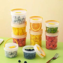 Storage Bottles With Lid Food Box Quality Fresh-Keeping Plastic Sealed Boxes Kitchen