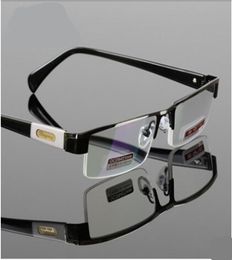 MEN Titanium Alloy Eyeglasses Gafas De Lectura Non Spherical 12 Layer Coated Lenses Reading Glasses10 15 20 25 30 3544756032