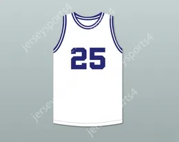 CUSTOM NAY Name Mens Youth/Kids MARK PRICE 25 ENID HIGH SCHOOL PLAINSMAN WHITE BASKETBALL JERSEY 1 TOP Stitched S-6XL