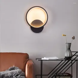 Wall Lamp Modern LED Ceiling Nordic Living Room Dining Master Bedroom Study Fixture Gold Black Lights Illumination