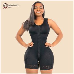 Womens Shapers Faja Colombiana high compression double full body second stage shaping with a bra shape and sexy tight fitting clothing that enhances buttocks Y24042