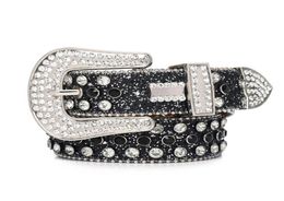 2022 Fashion Designer Belt Simon for Men Women Classic Rhinestone Belts With Multicolour Shiny Diamond Rhinestones6765634