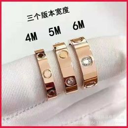 Unique Meaning Design Ring Luxury and exquisite ring Ring Fashion Couple Diamond with cart original rings
