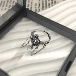 Anelli di nozze Crown Love Bassel Ring per donne con design regolabile Style unico Anelli di coppia di moda retrò