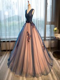 Real Image Beautiful Prom Dresses Twotoned Floor Length Formal Ball Gowns Red Carpet Women Formal Celebrity Evening Dress vestido1547859