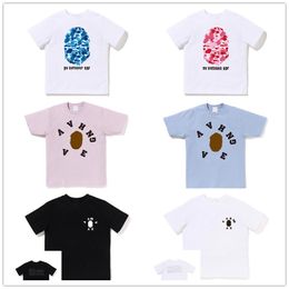 infantil camisetas de bebê tops para crianças roupas meninas meninas tes azul preto branco amarelo de verão de verão roupas esportes crianças jovens jovens