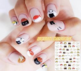 HANYI series HANYI29391 sushi designs cute egg COOL 3d nail art stickers decal template diy nail tool decorations4452922