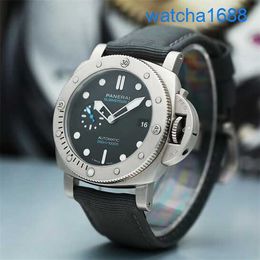 Brand Wrist Watch Panerai Submersible Series Box Certificate 44mm Automatic Mechanical Mens Watch PAM01229