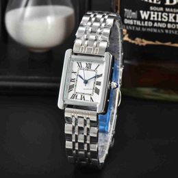 Fashionable and minimalist Kajia square Roman quartz luminous calendar womens watch