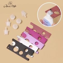 Tools GLAMLASH Stainless steel Caps Opener for Universal Eyelash Glue Replacement Bottle Mouth Head Antiblocking Eyelash Tool