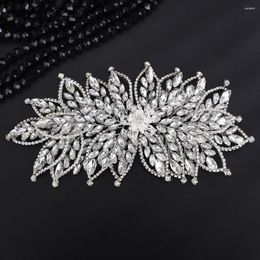 Headpieces Silver Rhinestone Bridal Headband Handmade Wedding Hair Accessories Jewellery Gold Flower Party Headpiece Tiara For Women And Girl