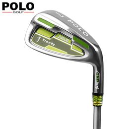 POLO Golf Club Men's Stainless Steel No.7 Iron Rod Carbon Body Beginner's Practise Stick