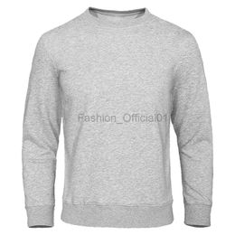 Men's Hoodies Sweatshirts New Oversized Pullover Solid Color Warm Men Clothes Fashion Crewneck Hoody Casual Loose Sweatshirt Oversize Street Sportswear d240429