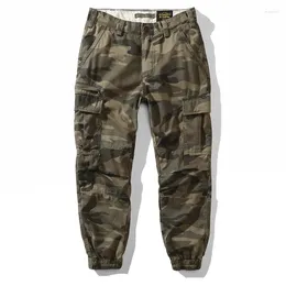 Men's Pants Casual Cargo High Quality Cotton Overalls Tactical Camouflage Trousers Spring/Autumn Fashion