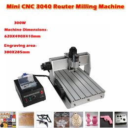 Mini CNC 3040 T-DJ 3Axis 4Axis 300W CNC Router Engraver Milling Machine for Wood PCB Aluminium Carving