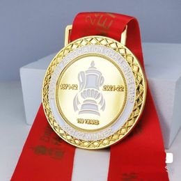 hot sale The 2021-22 Season The FA Cup Champions Medals The Football Association Challenge Cup Medals Champion Medal Fan Souveni